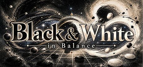 Black & White in Balance Game