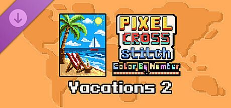 Pixel Cross Stitch - Vacations Pack 2