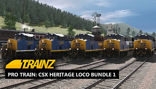 Trainz Plus DLC - Pro Train: CSX Heritage Loco Bundle 1