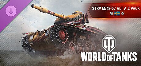 World of Tanks — Strv m/42-57 Alt A.2 Pack (Tier VI Swedish Medium Tank)