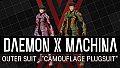 DAEMON X MACHINA - Outer Suit - "Camouflage Plugsuit"