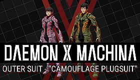 DAEMON X MACHINA - Outer Suit - "Camouflage Plugsuit"