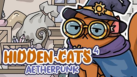HIDDEN CATS 4: Aetherpunk Game