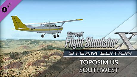 FSX Steam Edition: Toposim US Southwest Add-On DLC
