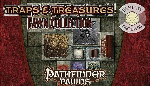 Fantasy Grounds - Pathfinder RPG - Traps and Treasure Pawns