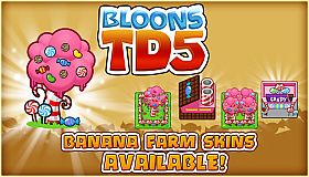 Bloons TD 5 - Candy Banana Farm Skin