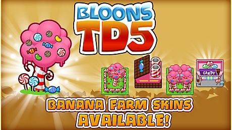 Bloons TD 5 - Candy Banana Farm Skin DLC