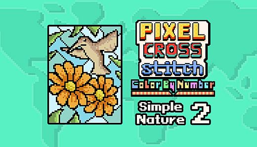 Pixel Cross Stitch - Simple Nature Pack 2