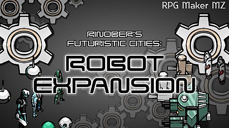 RPG Maker MZ - Futuristic Cities: Robot Expansion DLC