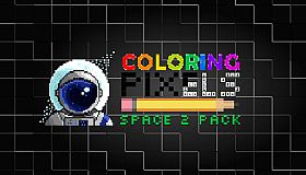 Coloring Pixels - Space 2 Pack