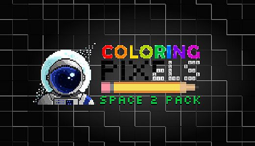 Coloring Pixels - Space 2 Pack