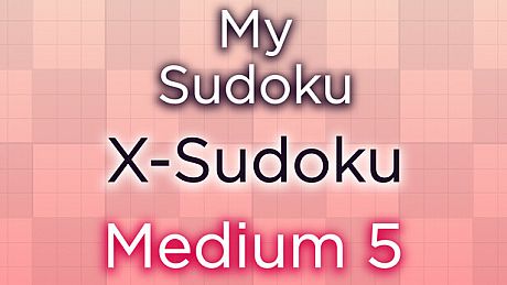 My Sudoku - X-Sudoku Medium 5 DLC