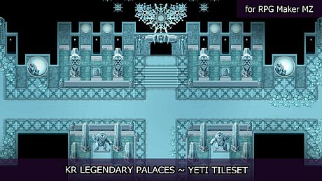 RPG Maker MZ - KR Legendary Palaces - Yeti Tileset DLC
