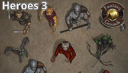 Fantasy Grounds - Jans Token Pack 010 - Heroes 3 (Token Pack)
