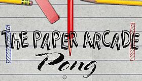 The Paper Arcade: Pong