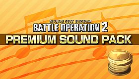 MOBILE SUIT GUNDAM BATTLE OPERATION 2 - Premium Sound Pack