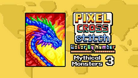 Pixel Cross Stitch - Mythical Monsters Pack 3 DLC