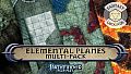 Fantasy Grounds - Pathfinder RPG - Pathfinder Flip-Mat - Elemental Planes Multi-Pack