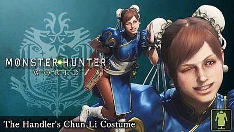 Monster Hunter: World - The Handler's Chun-Li Costume DLC