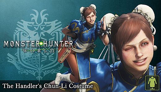 Monster Hunter: World - The Handler's Chun-Li Costume