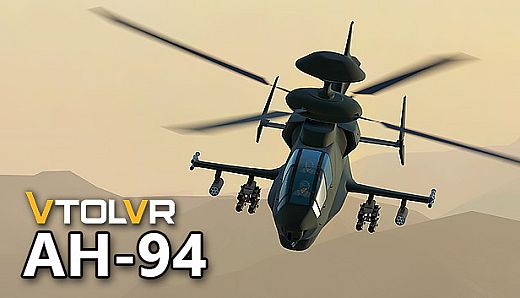 VTOL VR: AH-94 Attack Helicopter
