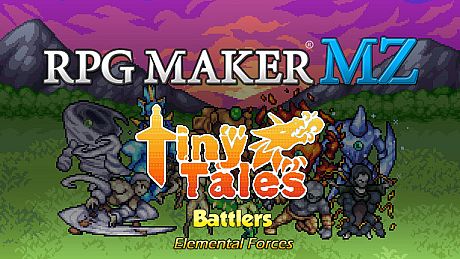 RPG Maker MZ - MT Tiny Tales Battlers - Elemental Forces DLC