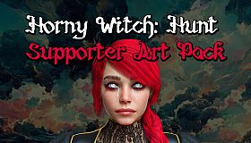 Horny Witch: Hunt - Supporter Art Pack
