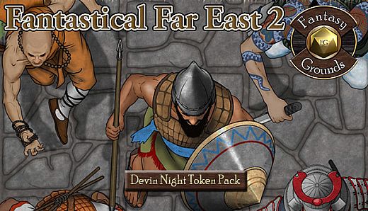 Fantasy Grounds - Devin Night Token Pack #118: Fantastical Far East 2 (Token Pack)