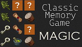 Classic Memory Game - Magic