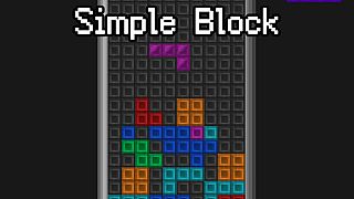 Simple Block Game