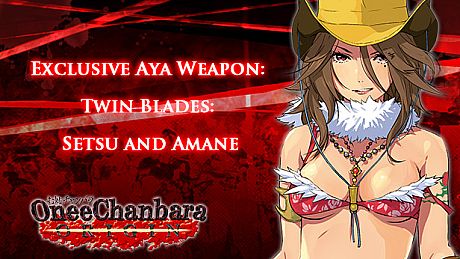 OneeChanbara ORIGIN - Exclusive Aya Weapon: Twin Blades: Setsu and Amane DLC