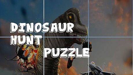 Dinosaur Hunt Puzzle Game