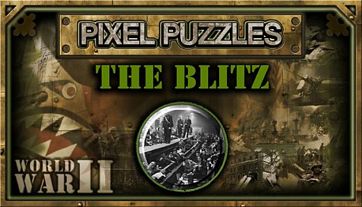 Pixel Puzzles WW2 Jigsaw - Pack: The Blitz