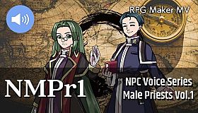 RPG Maker MV - NPC Male Priests Vol.1