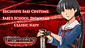 OneeChanbara ORIGIN - Exclusive Saki Costume: Saki's School Swimwear Classic Navy