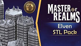 Master Of Realms - Elven STL Pack