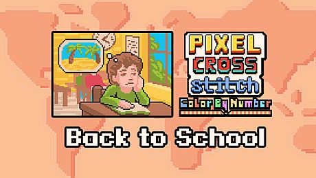 Pixel Cross Stitch - Back To School Pack DLC