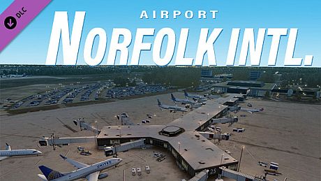 X-Plane 11 - Add-on: Verticalsim - KORF - Norfolk International Airport XP DLC