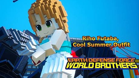 EARTH DEFENSE FORCE: WORLD BROTHERS - Additional Character: Riho Futaba, Cool Summer Outfit DLC