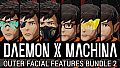 DAEMON X MACHINA - Outer Facial Features Bundle 2