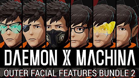 DAEMON X MACHINA - Outer Facial Features Bundle 2 DLC