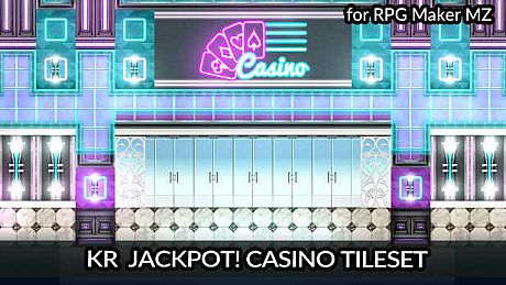RPG Maker MZ - KR JACKPOT - Casino Tileset DLC