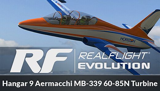 RealFlight Evolution - Hangar 9 Aermacchi MB-339 60-85N Turbine