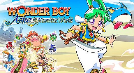 Wonder Boy Asha in Monster World Game