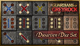 Guardians of Greyrock - Dice Pack: Dwarven Set