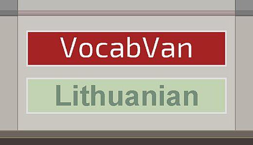 VocabVan - Lithuanian