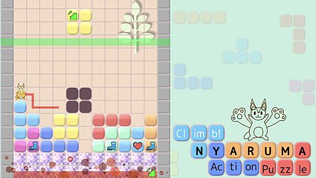 Climb! NYARUMA Action Puzzle Game