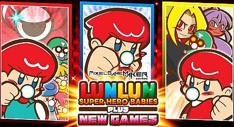 Pixel Game Maker Series LUNLUN SUPER HERO BABIES PLUS NEWGAMES Game