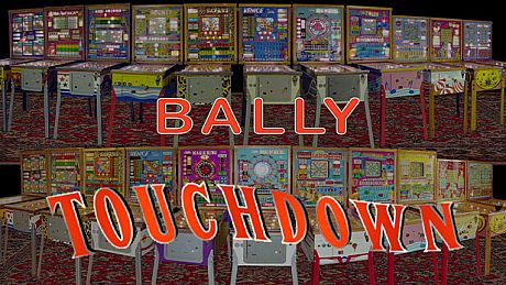 Bingo Pinball Gameroom - Bally Touchdown DLC