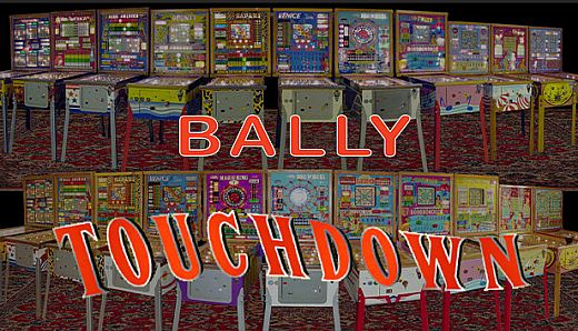 Bingo Pinball Gameroom - Bally Touchdown